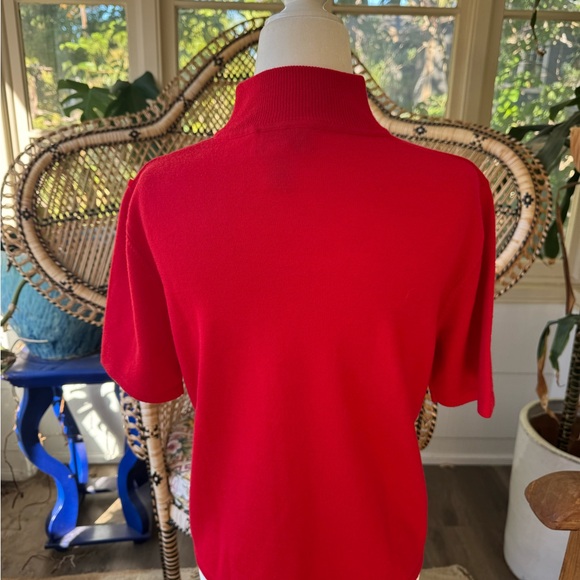 Pendleton red mock turtleneck - Picture 5 of 7